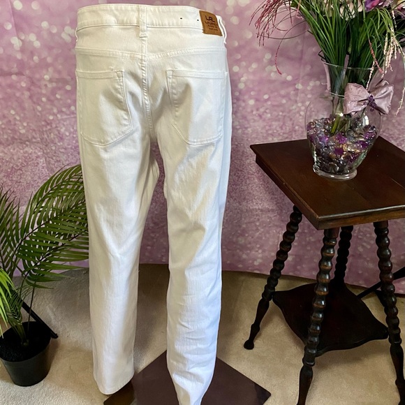 Lauren jeans Ralph Lauren white modern curvy fit jeans. - Picture 3 of 15